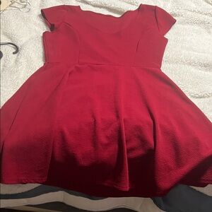 Elegant Red ladies Dress